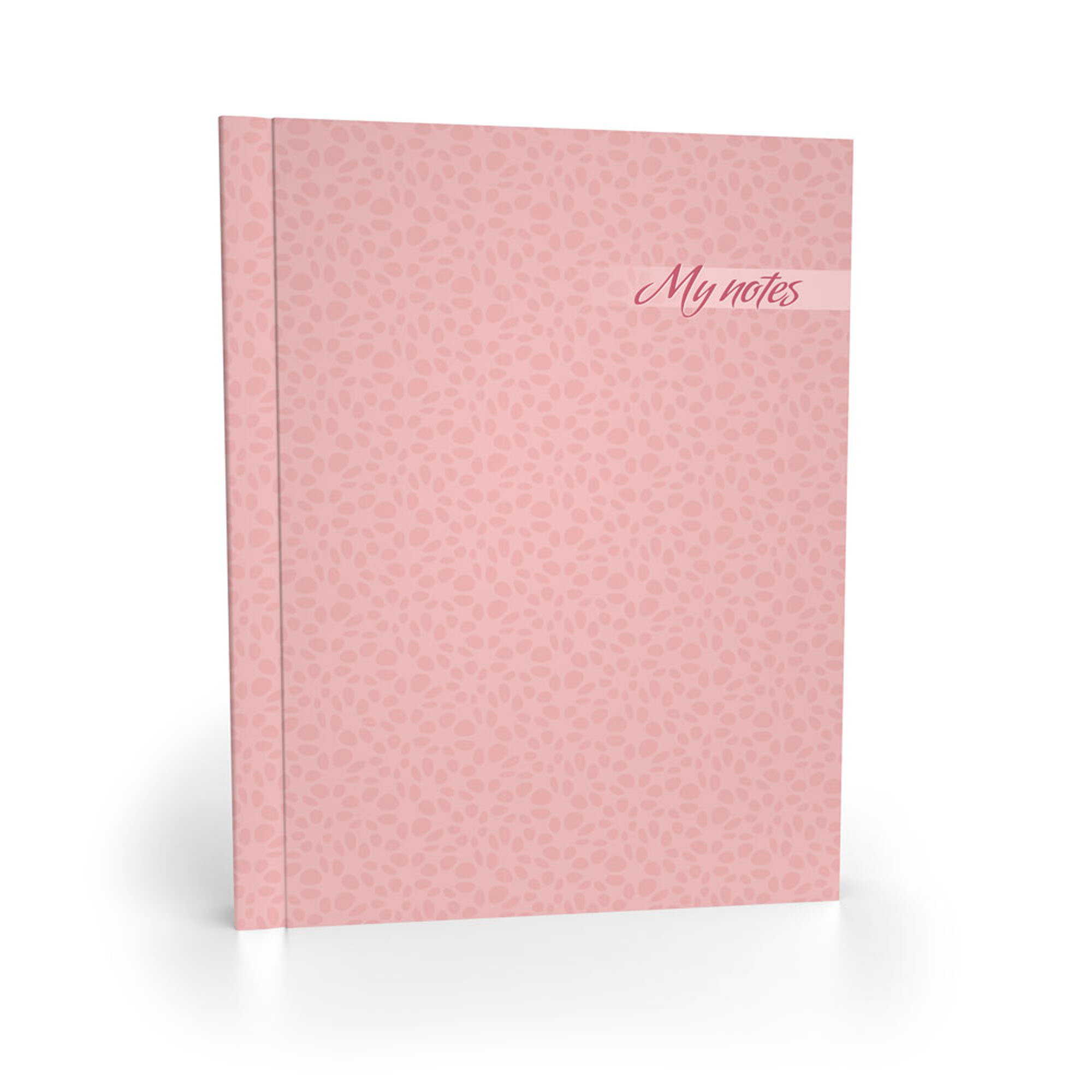 Записная книжка "В розовом" А6+, в клетку, 64 л, интегральная обложка, Academy Style,11132
