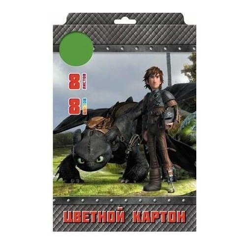 Action DR-CC-88_2 Набор цветного мелов картона dragons дв клапан с европод ф а4 8 л action 281₽