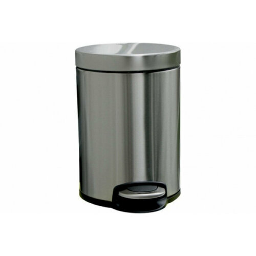 Корзина с педалью Merida SILENT металлическая, матовая, 5 л KIM413