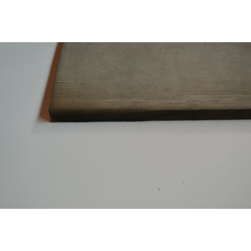 Пластина резиновая пористая 40 мм. Размер 690х690 мм