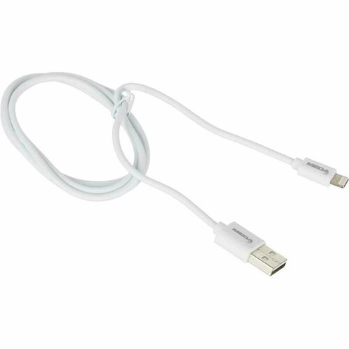 Кабель ProMega U152, 2,4A, 1м, USB - Lightning, TPE, белый