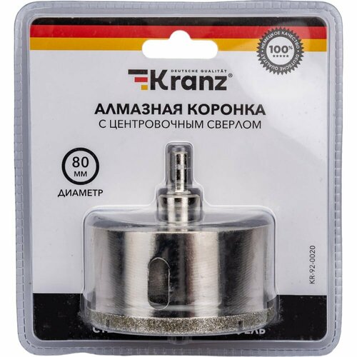 Алмазная коронка по керамограниту KRANZ KR-92-0020