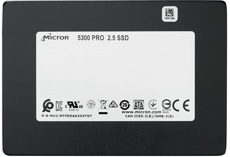 Твердотельный накопитель Micron 5300 PRO 3.8 ТБ SATA MTFDDAK3T8TDS-1AW1ZABYY Crucial - фото №11