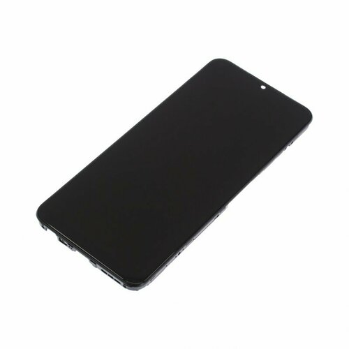Дисплей для Samsung A227 Galaxy A22 5G (в сборе с тачскрином) в рамке, черный, 100%