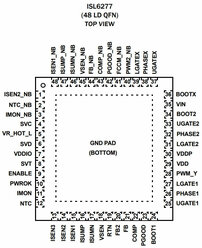 Микросхема ISL6277HRZ