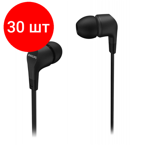 Комплект 30 штук Наушники Philips TAE1105BK00 614900₽