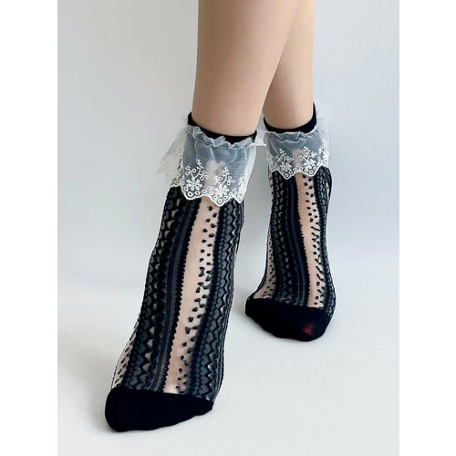 фото Носки nashiba, 40 den, размер 35/39, черный