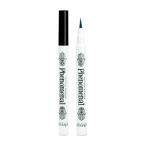 Водостойкая подводка-фломастер для глаз 3 синий Lavelle Collection Phenomenal Eyeliner подводка фломастер для глаз lavelle collection el07 3 мл