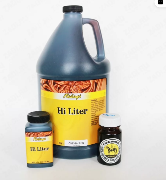 фото HI-LITER FIEBING'S антик для кожи 50мл.