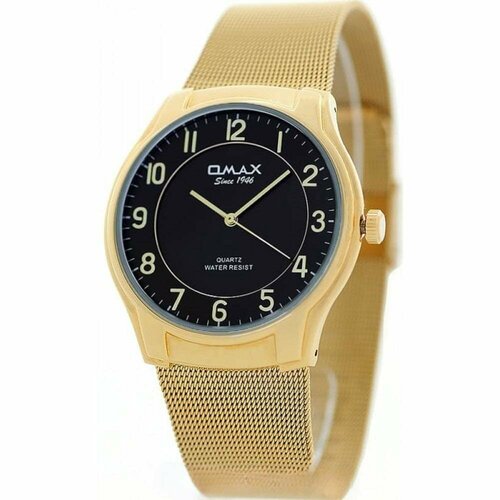 фото Наручные часы omax quartz, желтый