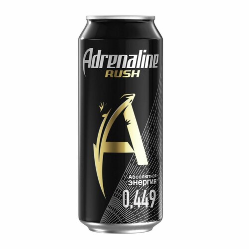 Энергетический напиток Adrenaline Rush, 449мл, 4 шт.