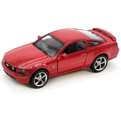 Машинка Kinsmart Ford Mustang GT 2006 1:36 (красная) KT5091W металлическая машинка kinsmart 1 36 1964 1 2 ford mustang инерционная синяя kt5351d 1