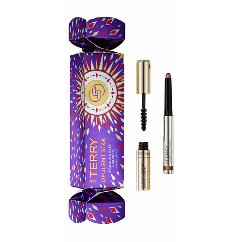 BY TERRY Xmas 23 Stunning Eyes Cracker Набор жен (Тени для век в стике, 4. Bronze Moon + Тушь для ресниц)
