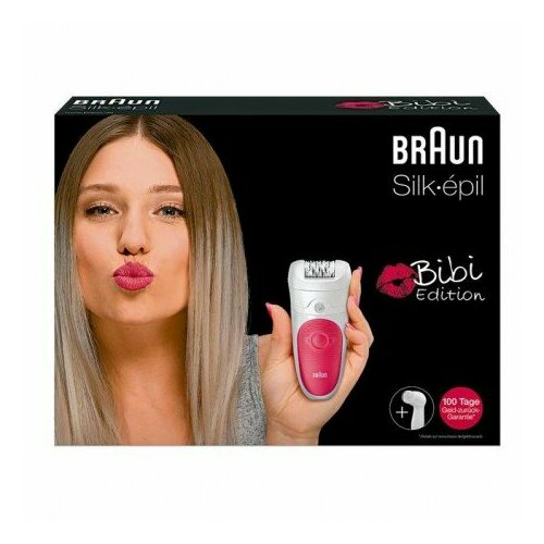 Braun Silk Epil 5 Bibi Edition эпиляторы braun эпилятор женский silk epil se 1 173 20 пинцетов