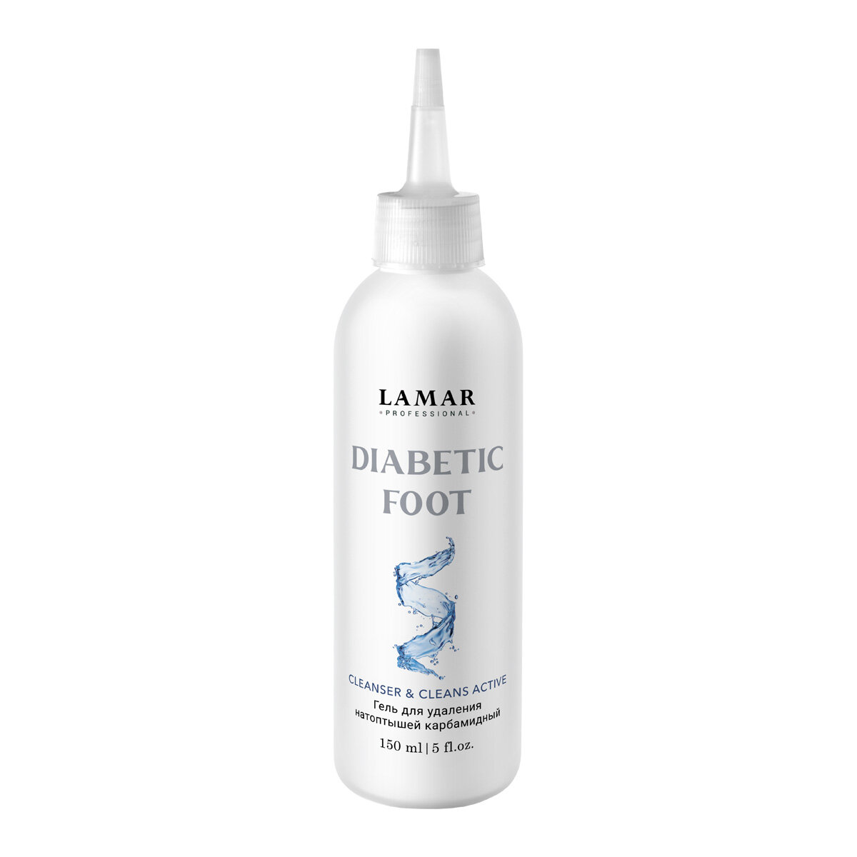 Lamar Professional, Гель для удаления натоптышей Карбамидный Diabetic foot , 150 мл