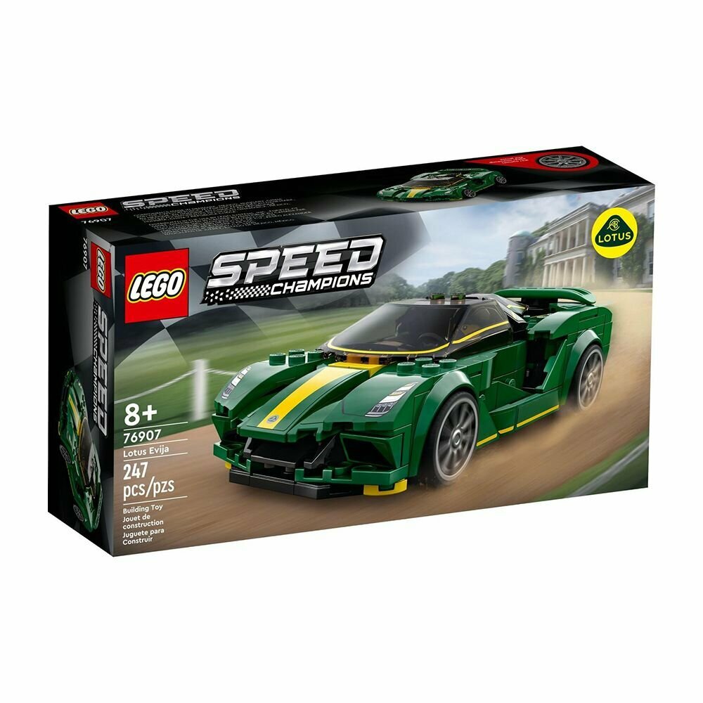 Конструктор Lotus Evija LEGO Чемпионы скорости Speed Champions 76907