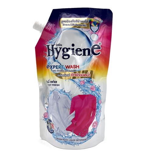 Hygiene Гель-концентрат для стирки цветных и белых тканей парфюмированный Солнечная свежесть Expert Wash Liquid Detergent Sunny Fresh, 520 мл