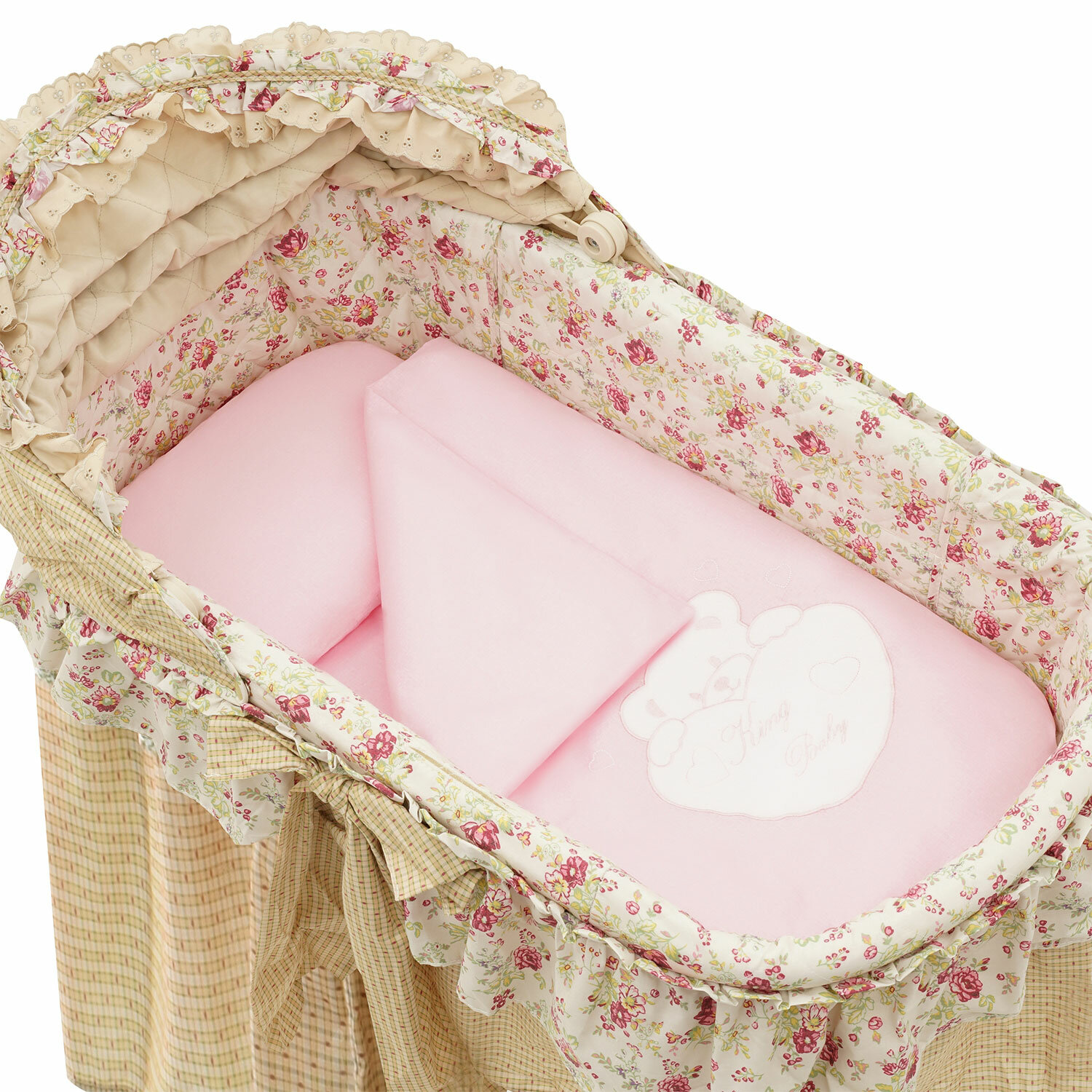 Комплект постельного белья Simplicity Dreams, King Baby 5 предметов (Розовый)