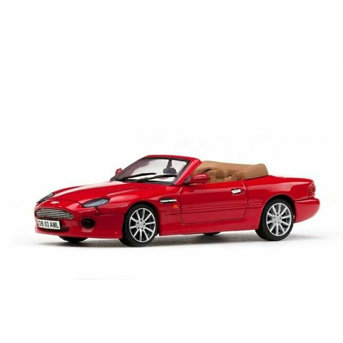 Масштабная модель Aston Martin DB 7 Volante, Red bburago 1 43 new aston martin red bull racing rb16b no33 alloy luxury vehicle diecast cars model toy collection gift