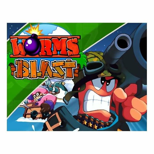 Игра на ПК Team 17 Worms Blast TEAM17_2855 игра для пк team 17 worms rumble armageddon weapon skin pack