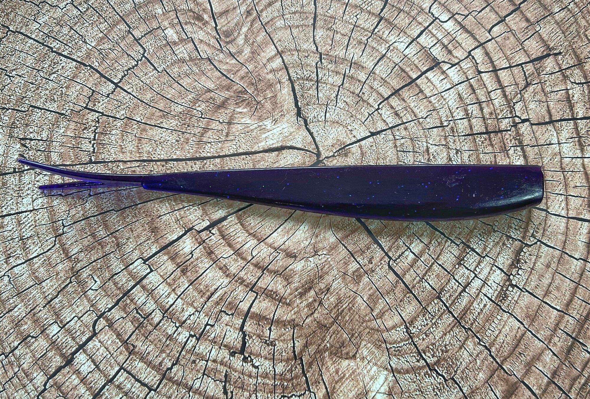 Крупная силиконовая приманка для рыбалки Pike Slag 21,5 см (свимбейт/ джеркбейт), Фиолетовый/ темно-синий/ Violet, 1 шт.