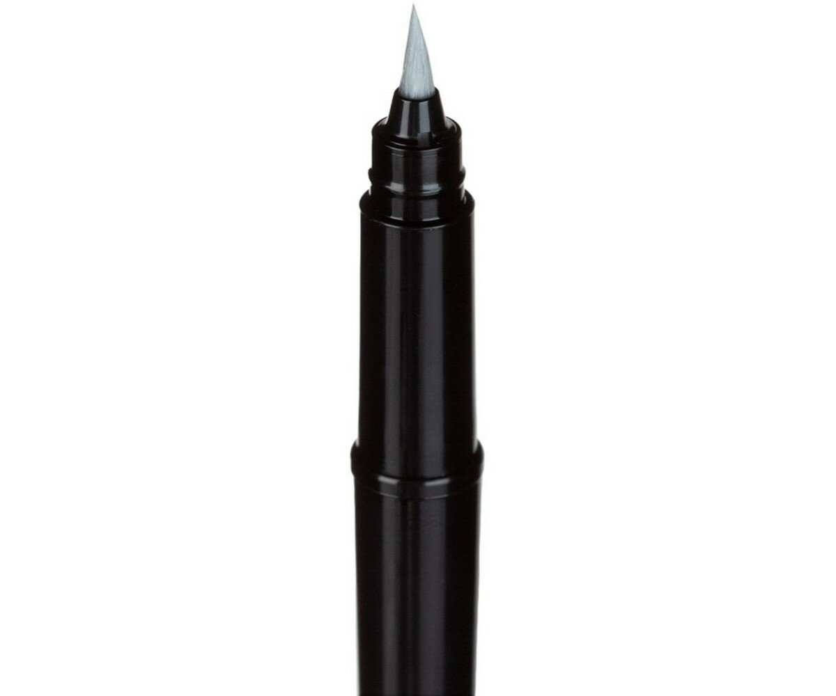 Ручка-кисть для каллиграфии Pentel "Brush Pen" цвет черный, в комплекте 4 картриджа - фото №15