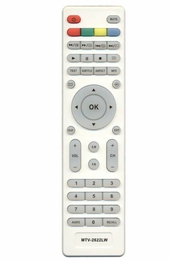 фото Пульт MYSTERY MTV-2622LW/KT1045 для телевизоров SUPRA, Mystery, мистери HELIX /MTV-3224lt2