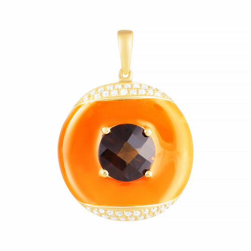 фото Подвеска element47, серебро, 925 проба, фианит