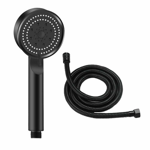 Лейка душевая турболейка для душа с 5 режимами держатель и шланг 15м в комплекте 890₽