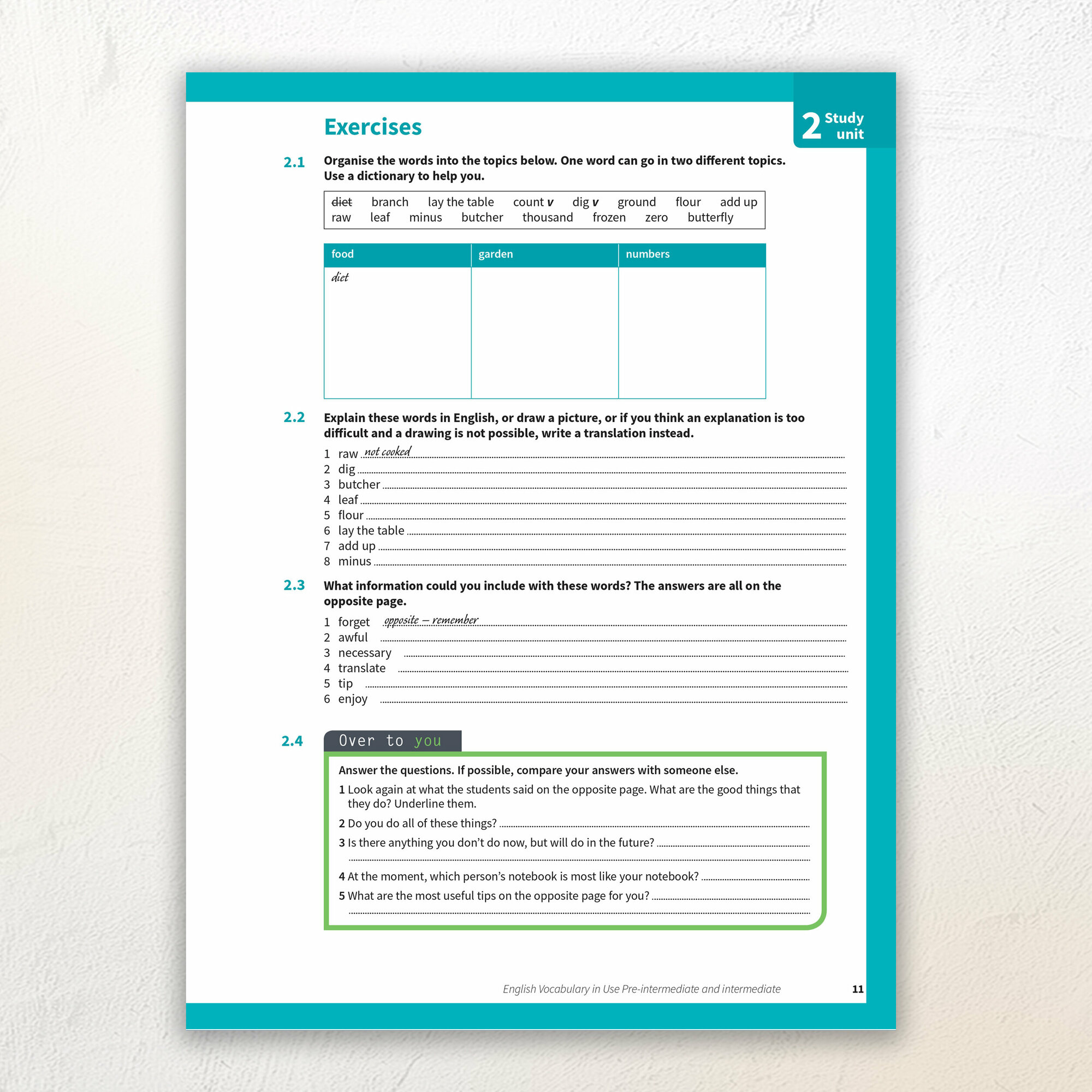 Stuart Redman "English Vocabulary in Use Pre-intermediate and Intermediate Book with Answers: Vocabulary Reference" мелованная - фото №18