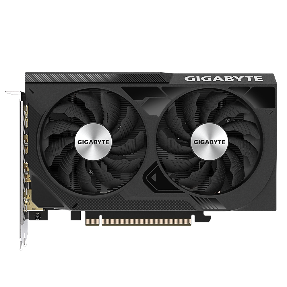 GIGABYTE Видеокарта GIGABYTE GeForce RTX 4060 WINDFORCE OC 8G GV-N4060WF2OC-8GD (GeForce RTX 4060, 8ГБ GDDR6, 2xHDMI, 2xDP) (PCI-E) (ret)