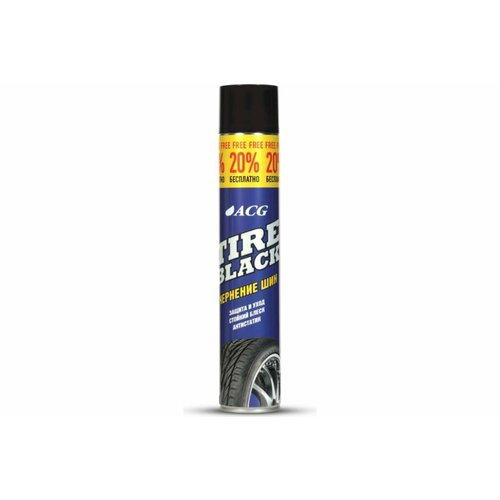 Чернение шин ACG TIRE BLACK 1 л 1022940 1110₽