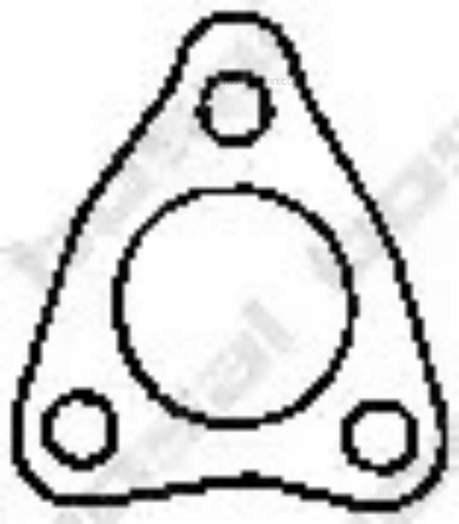 BOSAL 256650 прокладка приемной трубы!\ Ford Probe 2.0, Mazda 626/MX-3/MX-6 1.8/2.0/2.5 91>