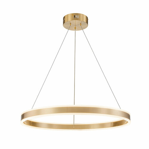 Подвесная люстра Indigo Perfetto V000066L 14012/1P Brass, LED, кол-во ламп:1шт, Латунь