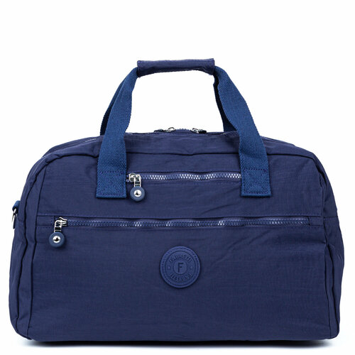 фото Сумка fabretti 8046-107, фактура гладкая, синий