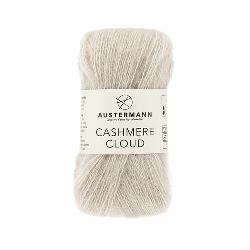 Пряжа Cashmere Cloud 46% шерсть 34% хлопок 20% кашемир 180 м 25 г Austermann 90349-0002