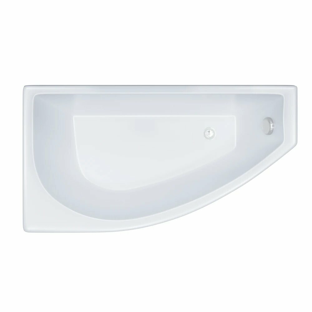 Акриловая ванна Triton бэлла [правая] 140x76 с каркасом, белая