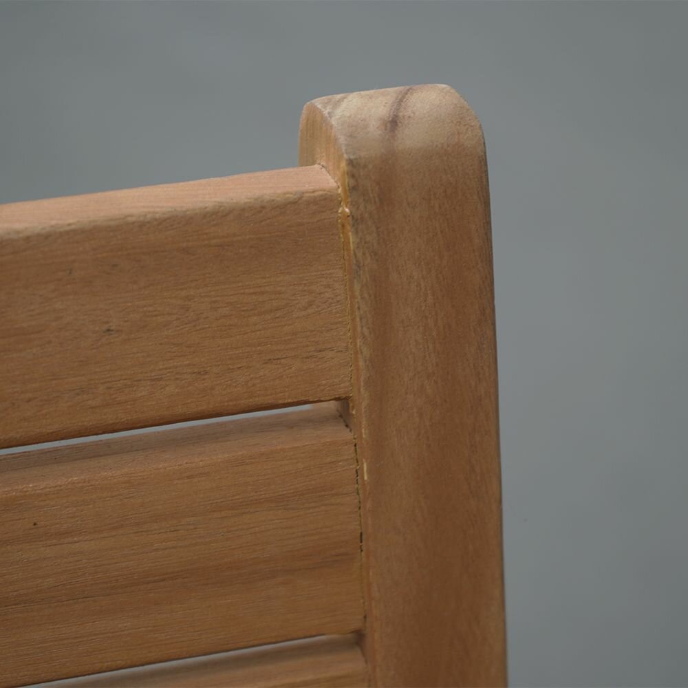 Кресло деревянное 51х53х81,5 см эвкалипт - фотография № 5
