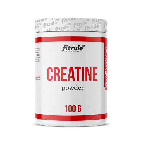 фото Fitrule nutrition creatine - креатин моногидрат, 100 грамм