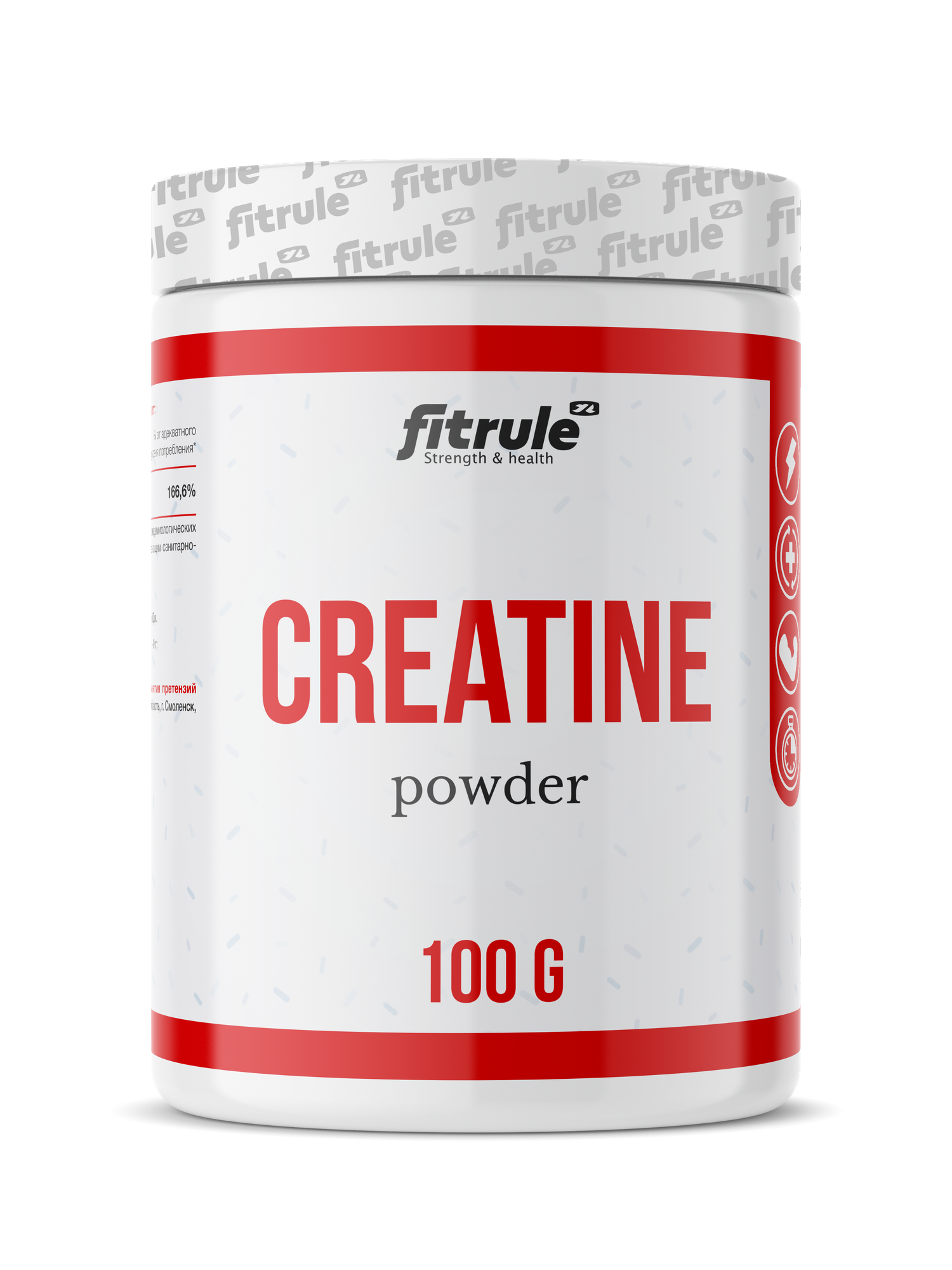 Fitrule Nutrition Creatine - Креатин Моногидрат, 100 грамм