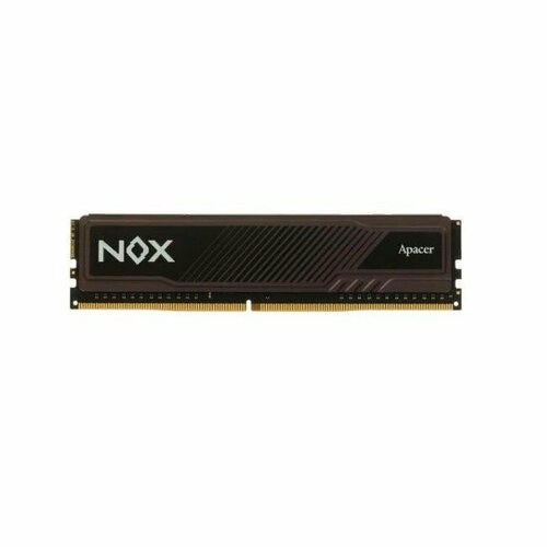 Модуль Apacer 8GB DDR4 3200 DIMM NOX Black Gaming Memory Non-ECC CL16 135V Intel XMP 20 Heat Sink RTL 296000₽