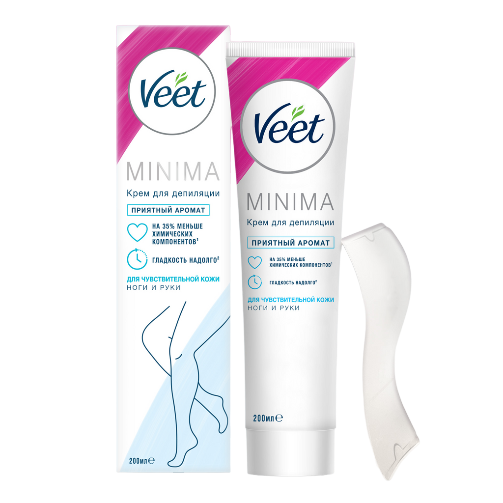 Veet Minima Крем для депиляции для чувствительной кожи туба 200 мл 1 шт