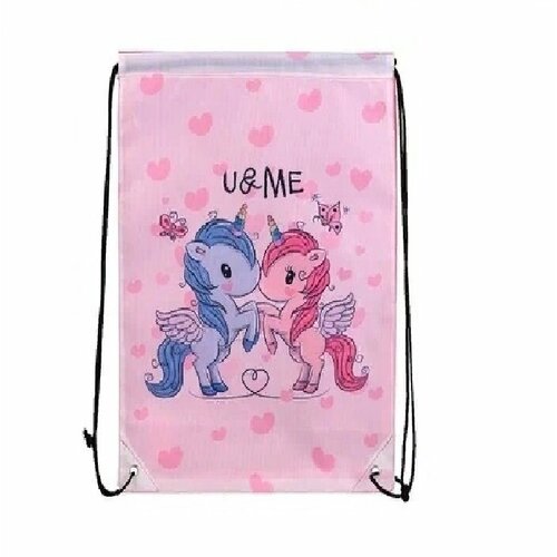 Мешок для сменной обуви Единорог-3 размер 34 х 42 см 342₽