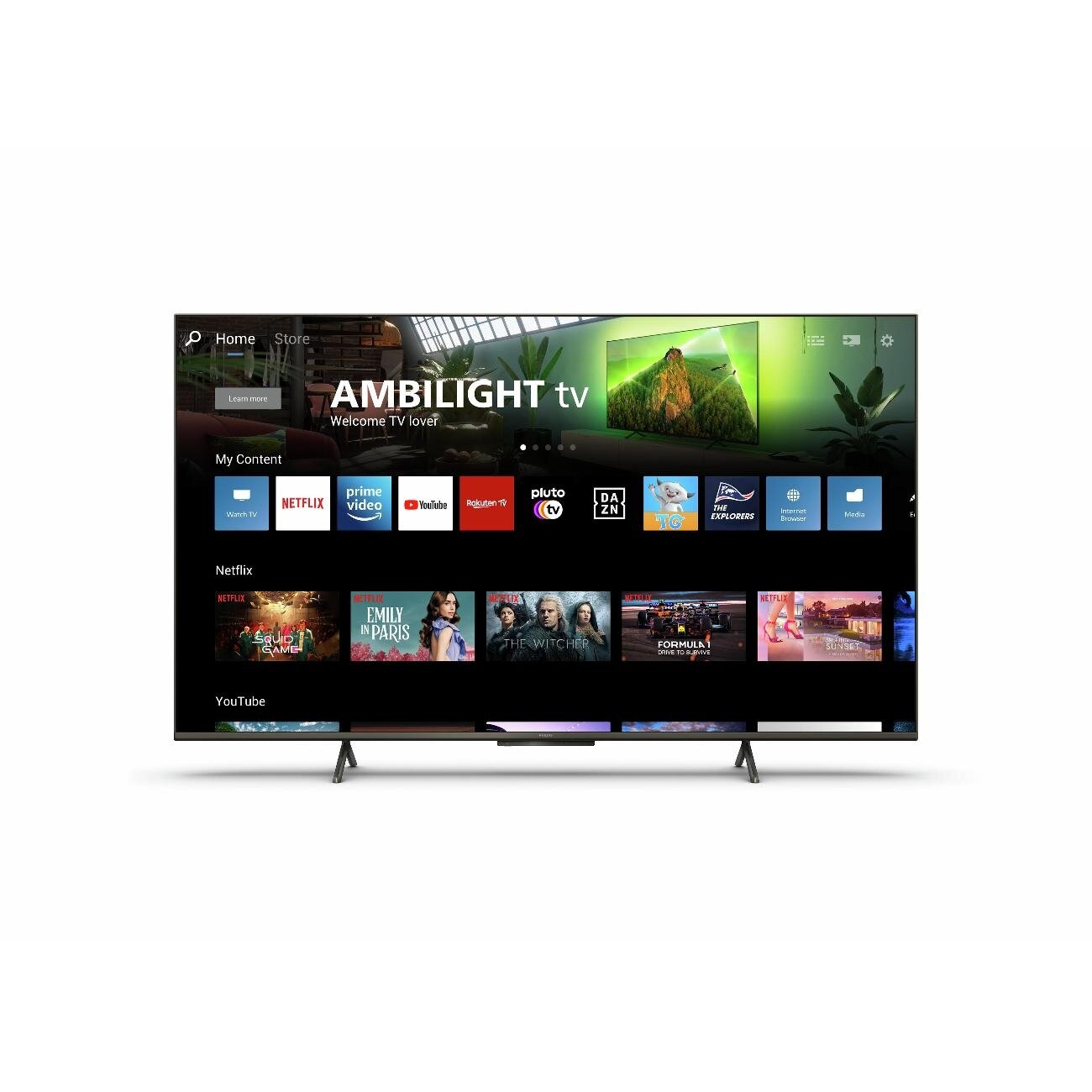 Телевизор LED Philips 43" 43PUS8108/60 Series 8 серебристый 4K Ultra HD 60Hz DVB-T DVB-T2 DVB-C DVB-S DVB-S2 USB WiFi Smart TV (RUS)