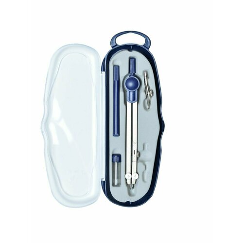 Готовальня школьная 5 предметов Набор чертежный 475₽