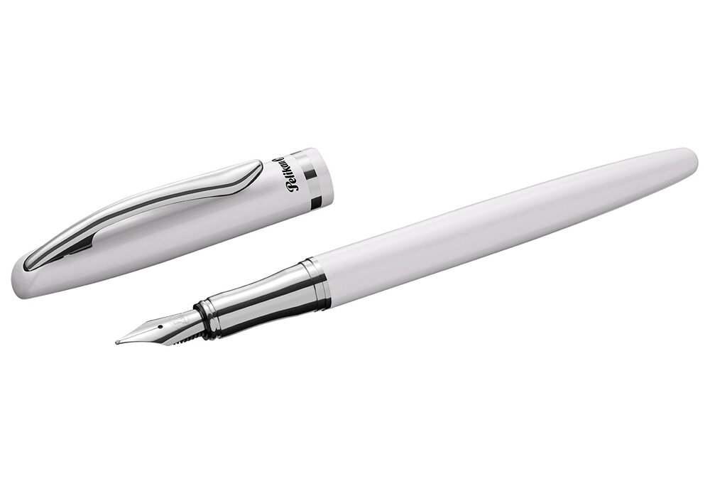 Ручка перьевая Pelikan Jazz Elegance (PL58520) Pearl White M подар.кор. - фото №3