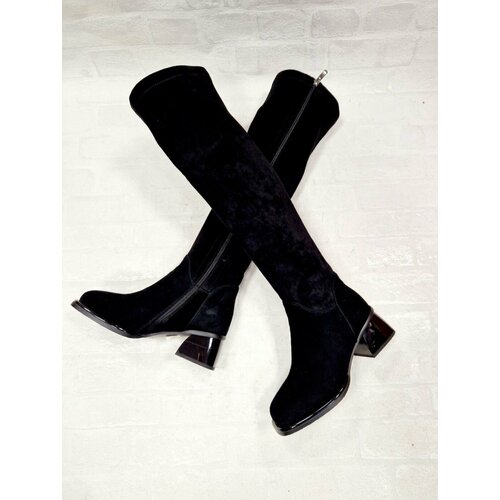 Ботфорты  Sandra Valeri, размер 37, черный