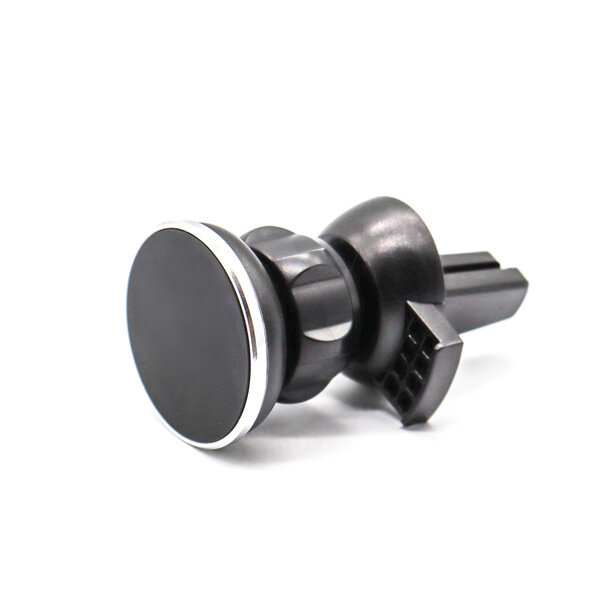 Магнитный автомобильный держатель LOGO, для телефона, металл, пластик, чёрный, 4 шт. — фото 1