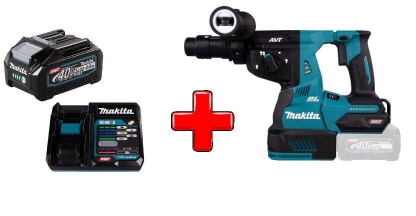 Аккумуляторный перфоратор Makita HR004GZ (без акк, без з/у) - фото №20