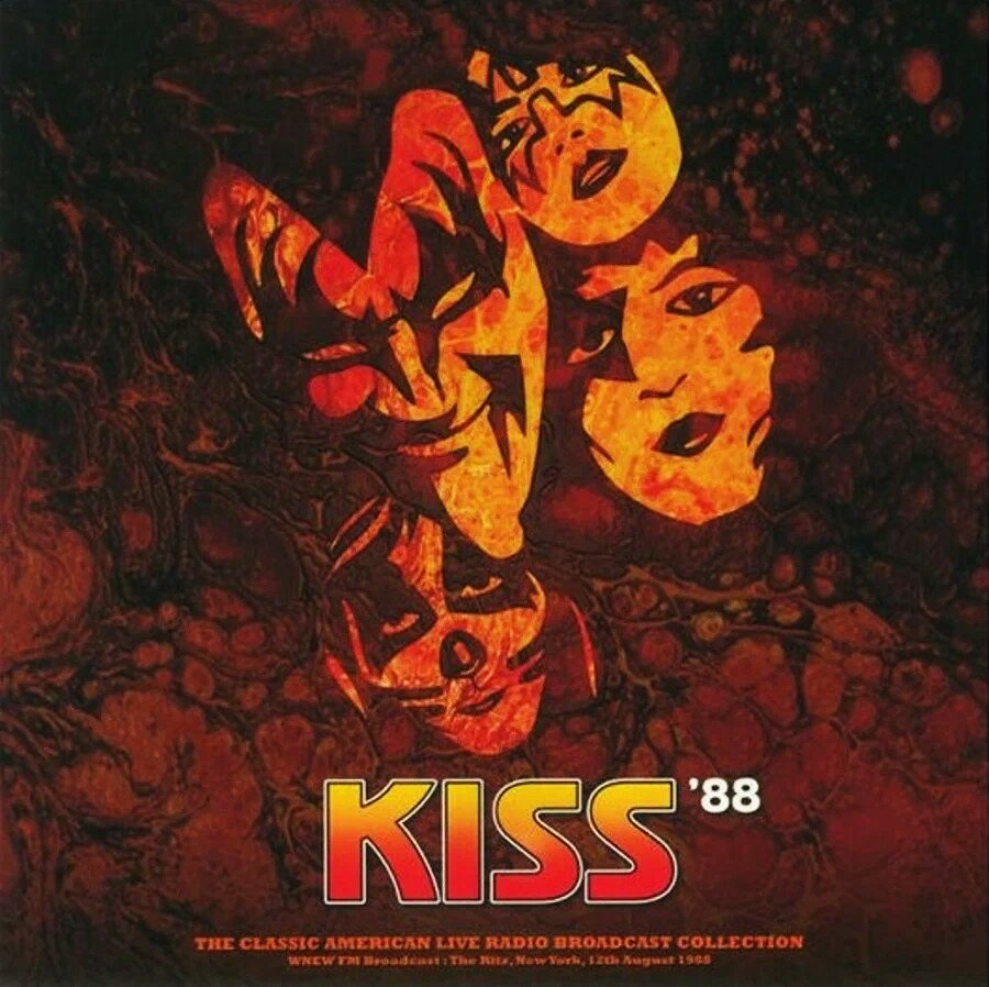 KISS Kiss 88 (WNEW FM Broadcast: The Ritz, New York, 12th August 1988), LP (Оранжевый Винил)